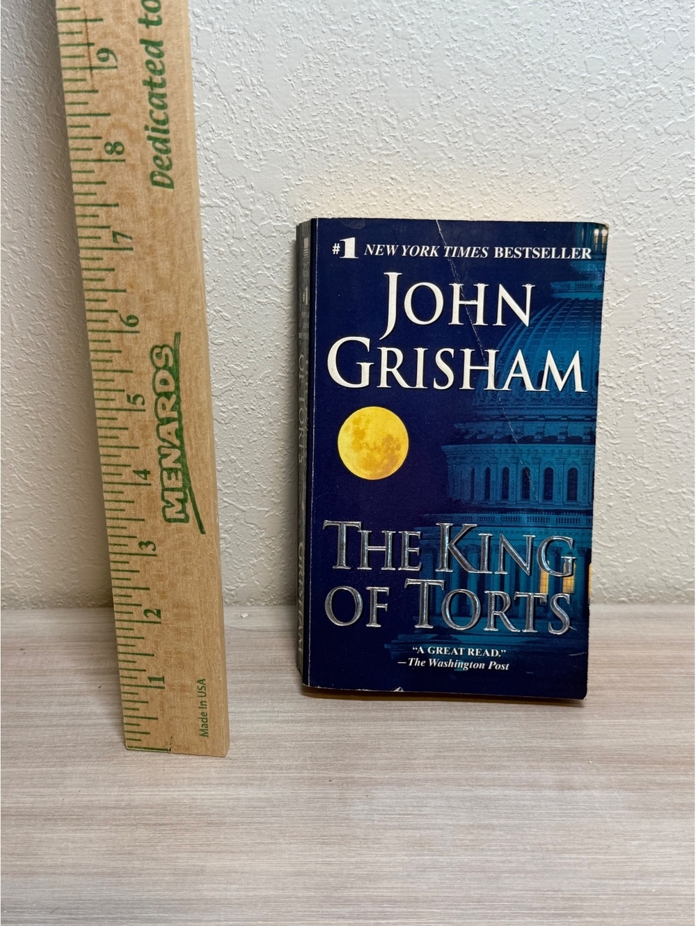 The King of Torts by John Grisham Paperback Book